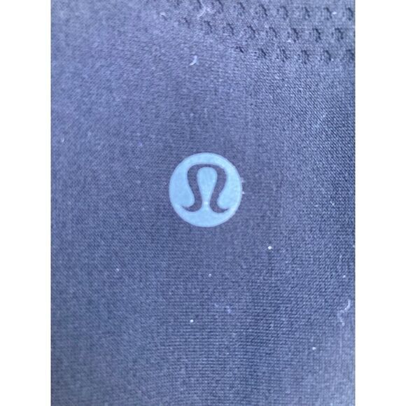 LULULEMON ATHLETICA LW5BBNSS Black Leggings Size 6 Design With Holes - Picture 5 of 7